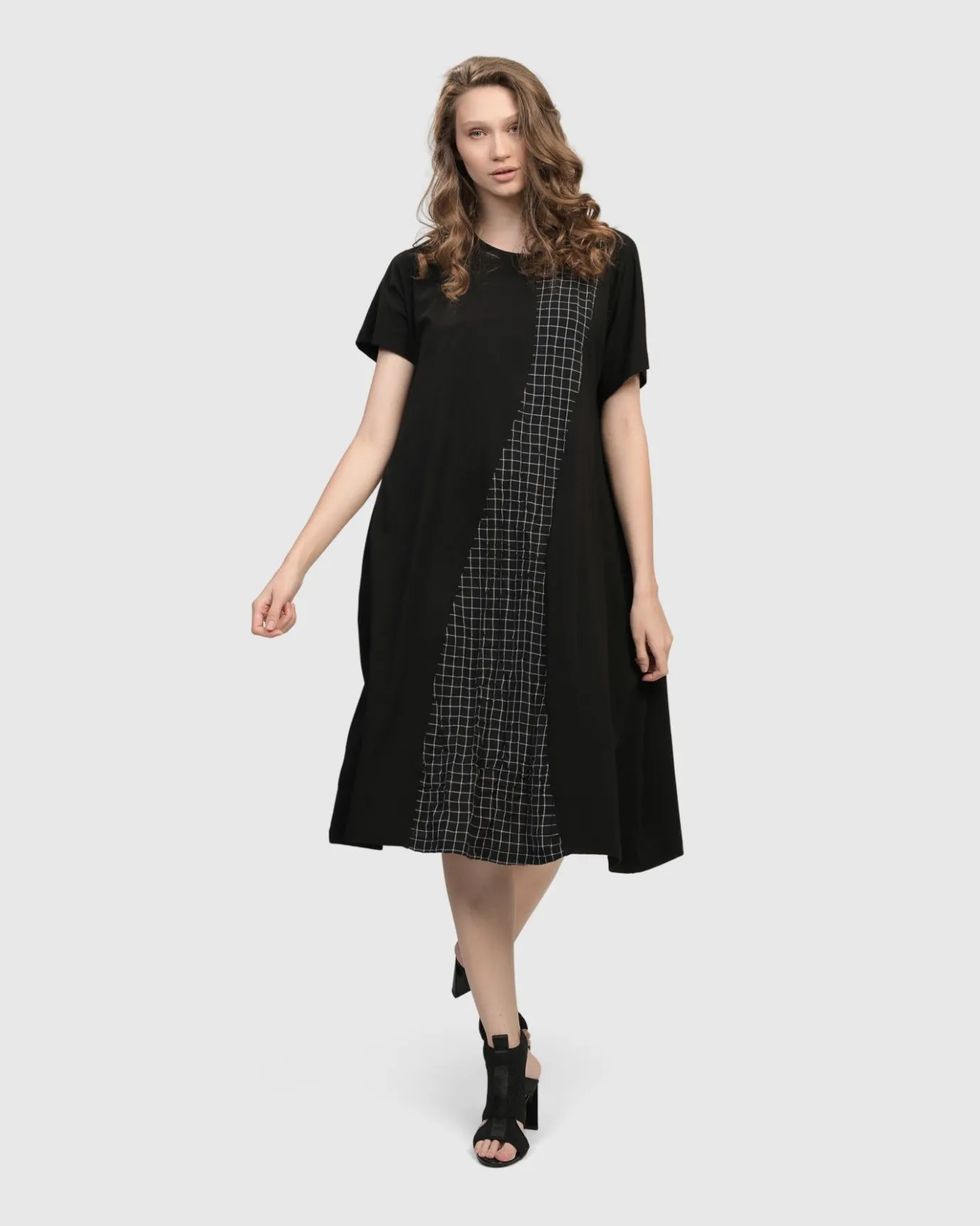 Women Alembika Plus<Athena Relaxed Cocoon Dress, Net