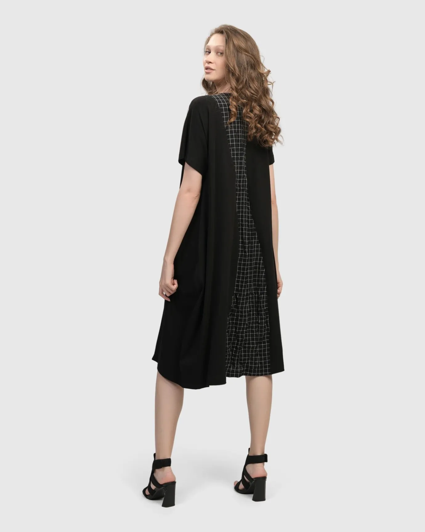 Women Alembika Plus<Athena Relaxed Cocoon Dress, Net