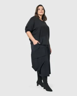 Women Alembika Tops & Tunics<Audrey Relaxed Top, Pinstripes