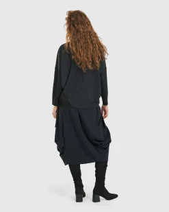 Women Alembika Tops & Tunics<Audrey Relaxed Top, Pinstripes