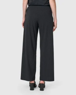 Women Alembika Pants & Skirts<Audrey Straight Leg Pants, Pinstripes