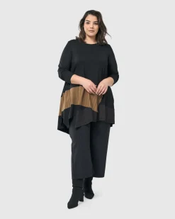 Women Alembika Pants & Skirts<Audrey Straight Leg Pants, Pinstripes
