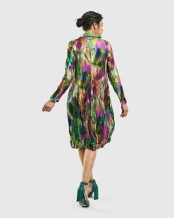 Women Alembika Dresses<Aurora Wonderful Pocket Dress, Watercolor