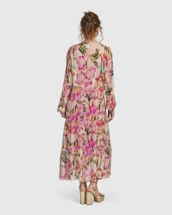 Women Alembika Dresses<Azalea Chiffon Maxi Dress, Floral
