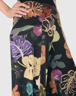 Women Alembika Pants & Skirts<Bali Punto Pants, Leaves Multi
