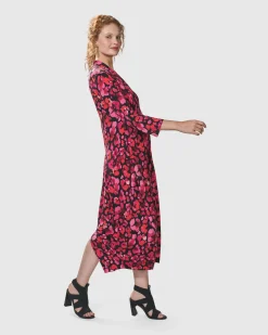 Women Alembika Plus<Begonia Cocoon Dress, Petals