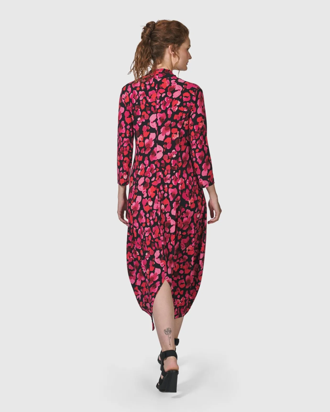 Women Alembika Plus<Begonia Cocoon Dress, Petals