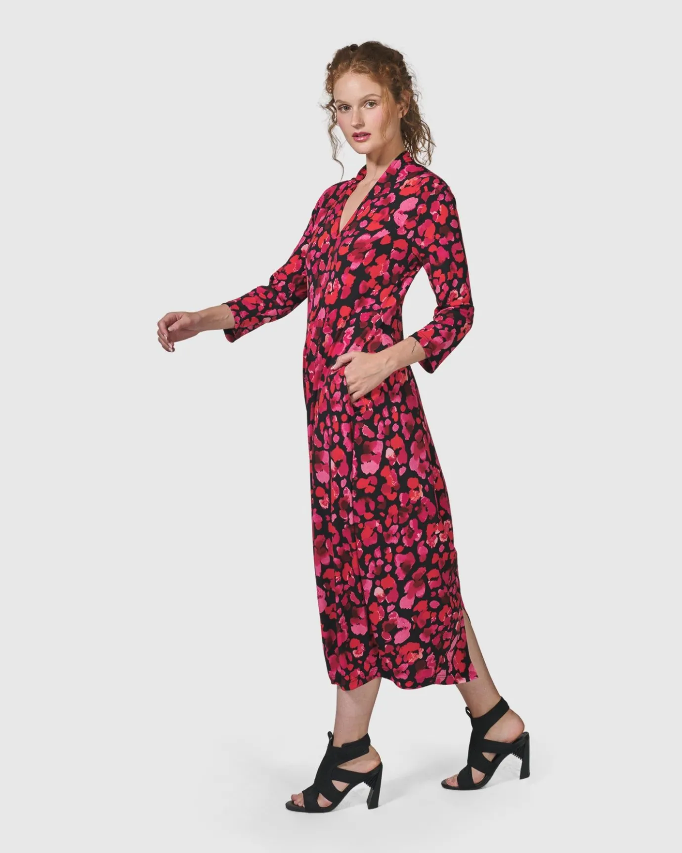Women Alembika Dresses<Begonia Cocoon Dress, Petals