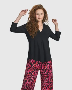Women Alembika Plus<Begonia Punto Pants, Petals
