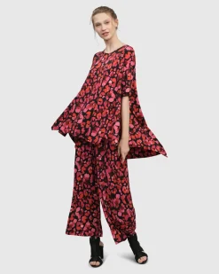 Women Alembika Pants & Skirts<Begonia Punto Pants, Petals