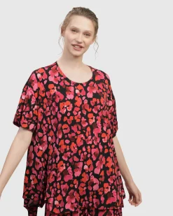 Women Alembika Pants & Skirts<Begonia Punto Pants, Petals