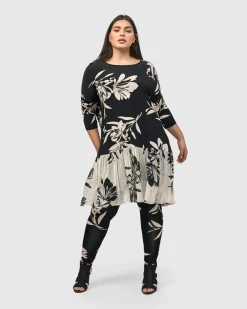 Women Alembika Plus<Bellini Relaxed Dress, Floral