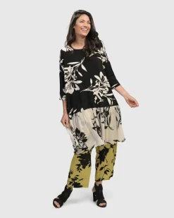 Women Alembika Plus<Bellini Relaxed Dress, Floral