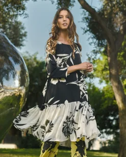 Women Alembika Dresses<Bellini Relaxed Dress, Floral