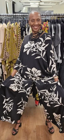 Women Alembika Plus<Benedetta Palazzo Pants, Floral