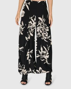 Women Alembika Plus<Benedetta Palazzo Pants, Floral