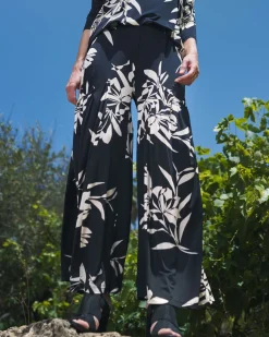 Women Alembika Pants & Skirts<Benedetta Palazzo Pants, Floral