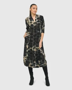 Women Alembika Dresses<Bermuda Cocoon Dress, Coffee