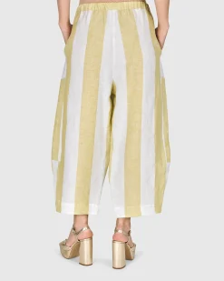 Women Alembika Plus<Boardwalk Pants, Citron