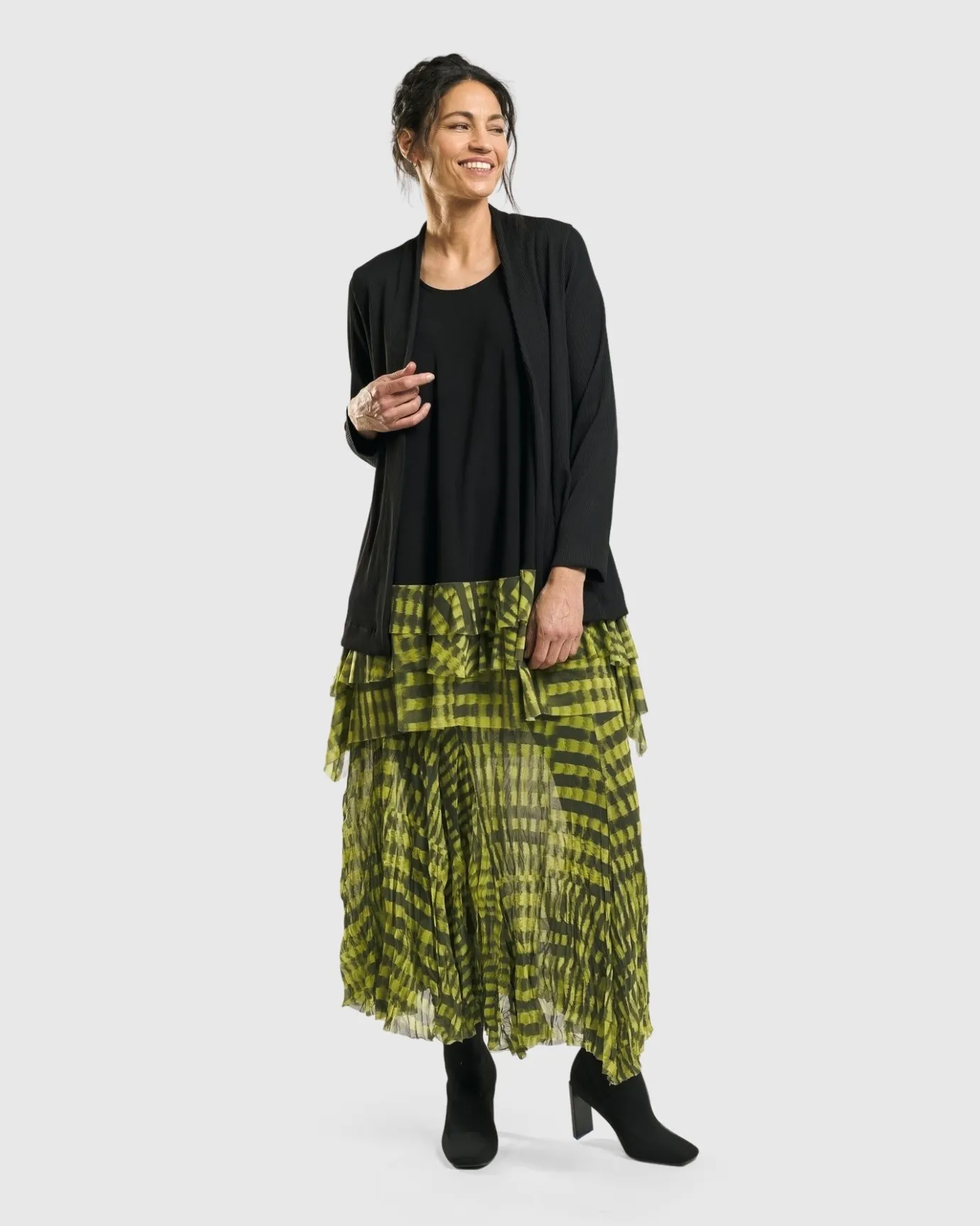 Women Alembika Pants & Skirts<Bohemia Swing Skirt, Yellow