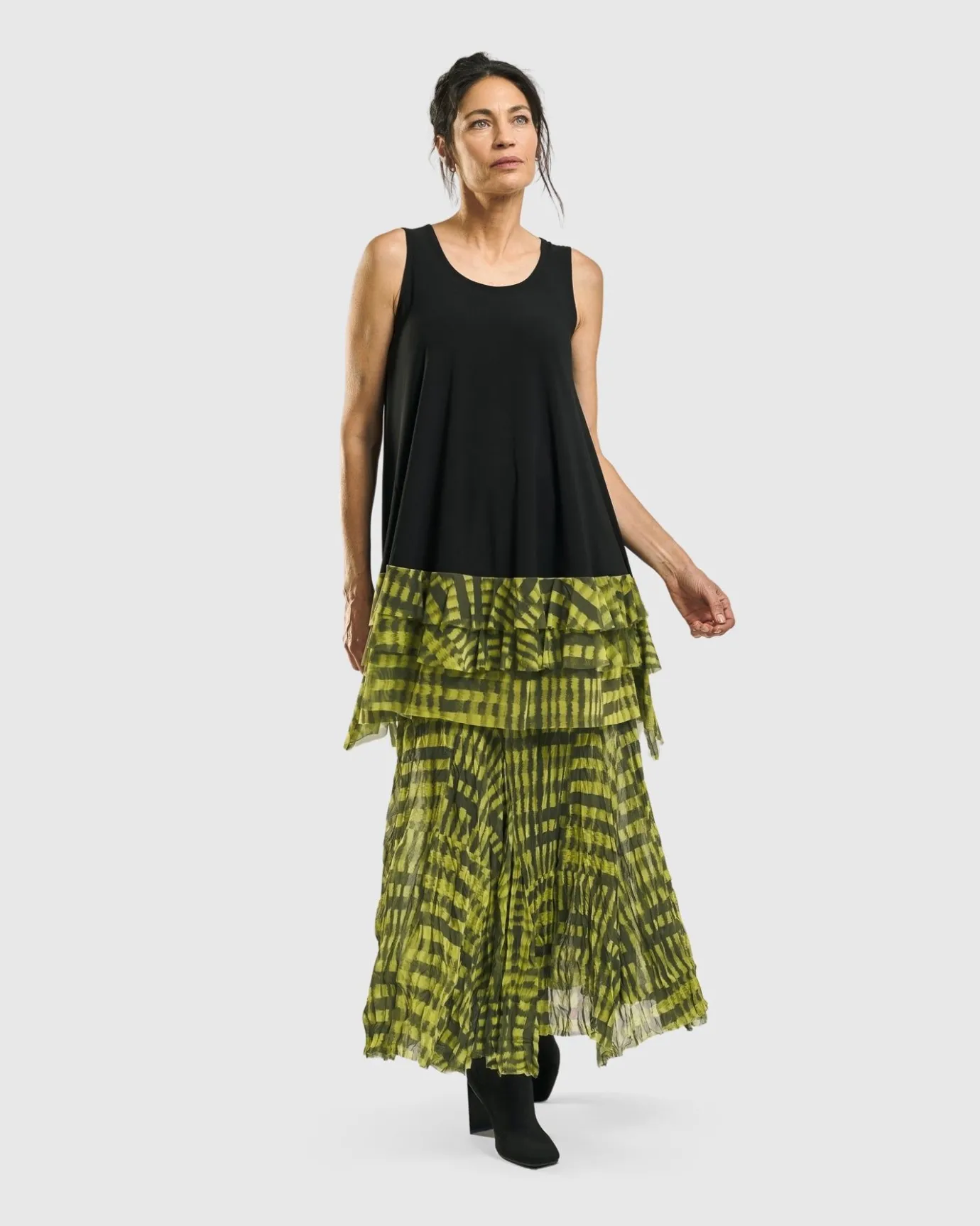 Women Alembika Pants & Skirts<Bohemia Swing Skirt, Yellow
