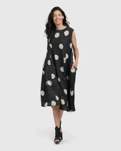 Women Alembika Dresses<Bold Dot, Sleeveless Maxi Dress, Lace