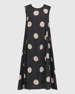 Women Alembika Dresses<Bold Dot, Sleeveless Maxi Dress, Lace