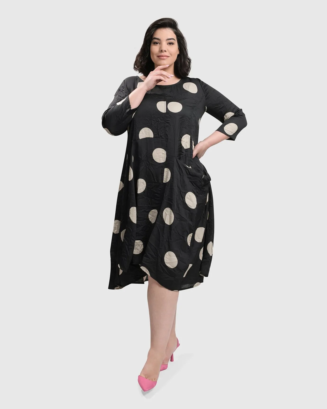 Women Alembika Dresses<Bold Dot, Wonderful Dress, Moon