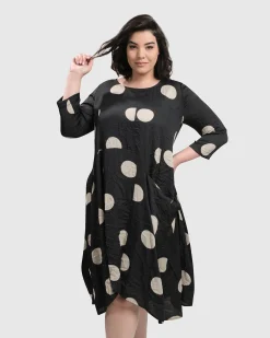 Women Alembika Dresses<Bold Dot, Wonderful Dress, Moon