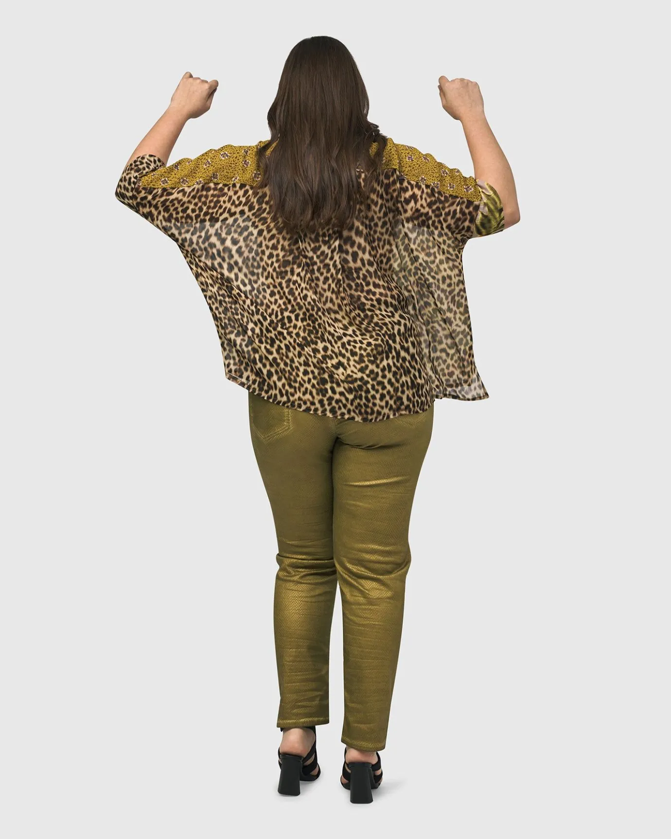Women Alembika Plus<Bon Voyage Button Down Shirt, Mix