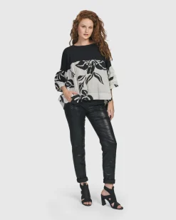 Women Alembika Tops & Tunics<Botanica Cha Cha Top, Lilly