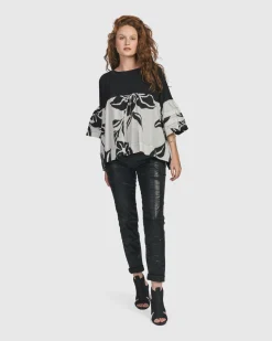 Women Alembika Tops & Tunics<Botanica Cha Cha Top, Lilly