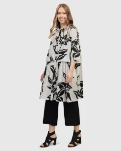Women Alembika Tops & Tunics<Botanica Oversized Babydoll Top, Lilly