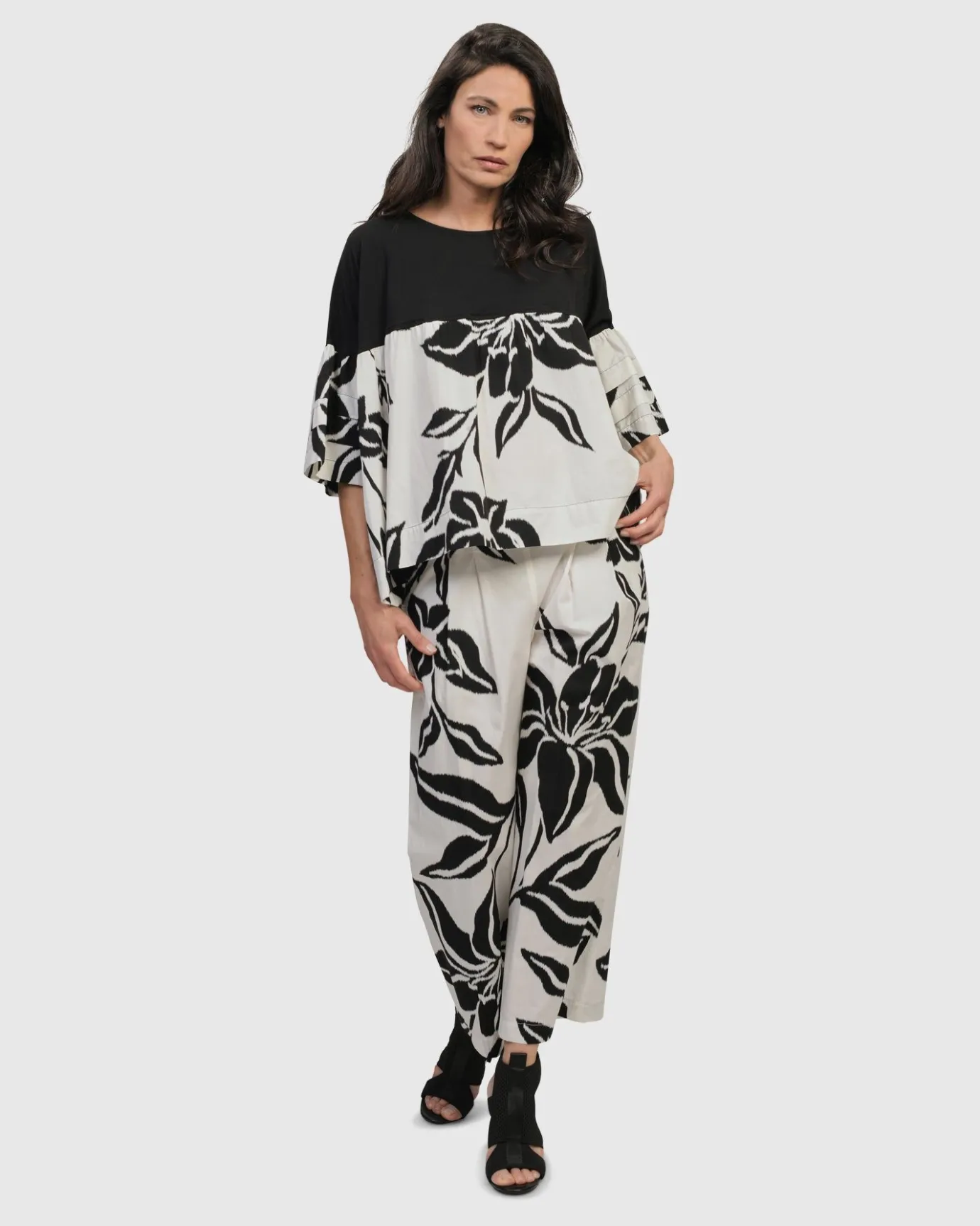 Women Alembika Plus<Botanica Straight Leg Pants, Lilly