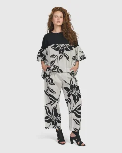 Women Alembika Pants & Skirts<Botanica Straight Leg Pants, Lilly
