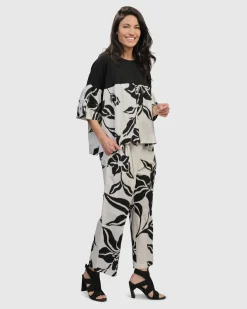 Women Alembika Pants & Skirts<Botanica Straight Leg Pants, Lilly