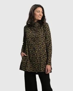 Women Alembika Plus<Boutique Swing Jacket, Ochre