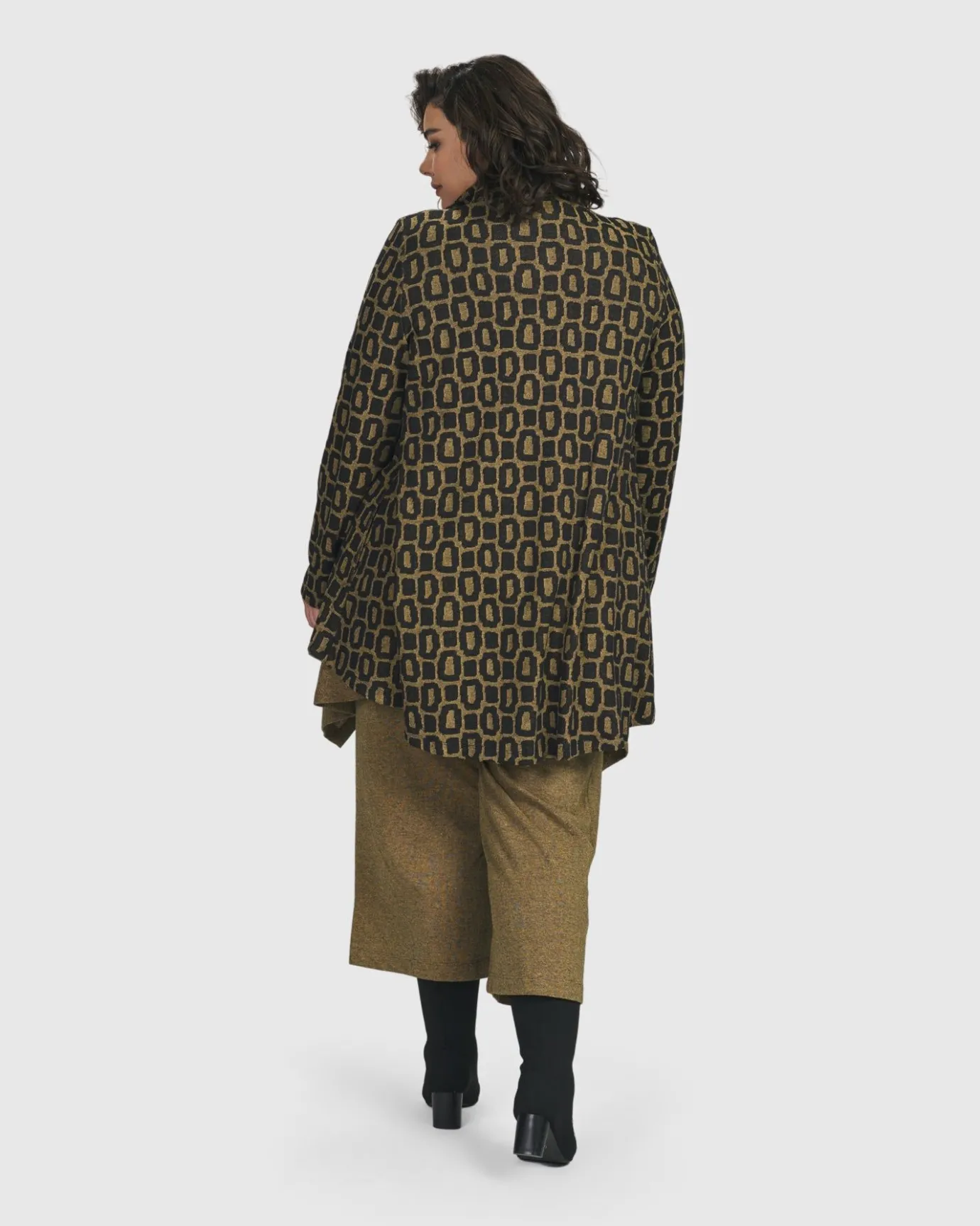 Women Alembika Jackets<Boutique Swing Jacket, Ochre