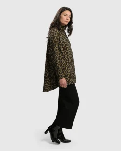 Women Alembika Jackets<Boutique Swing Jacket, Ochre