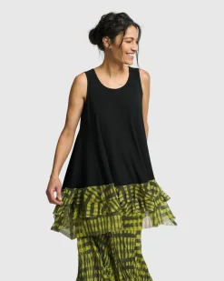 Women Alembika Tops & Tunics<Busy Bee Sleeveless Tunic Top, Yellow