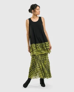Women Alembika Tops & Tunics<Busy Bee Sleeveless Tunic Top, Yellow