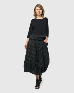 Women Alembika Pants & Skirts<Calypso Balloon Skirt, Mix