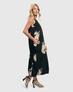 Women Alembika Dresses<Carla Pocket Dress, Roses