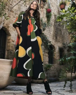 Women Alembika Plus<Carol Muumuu Dress, Floral