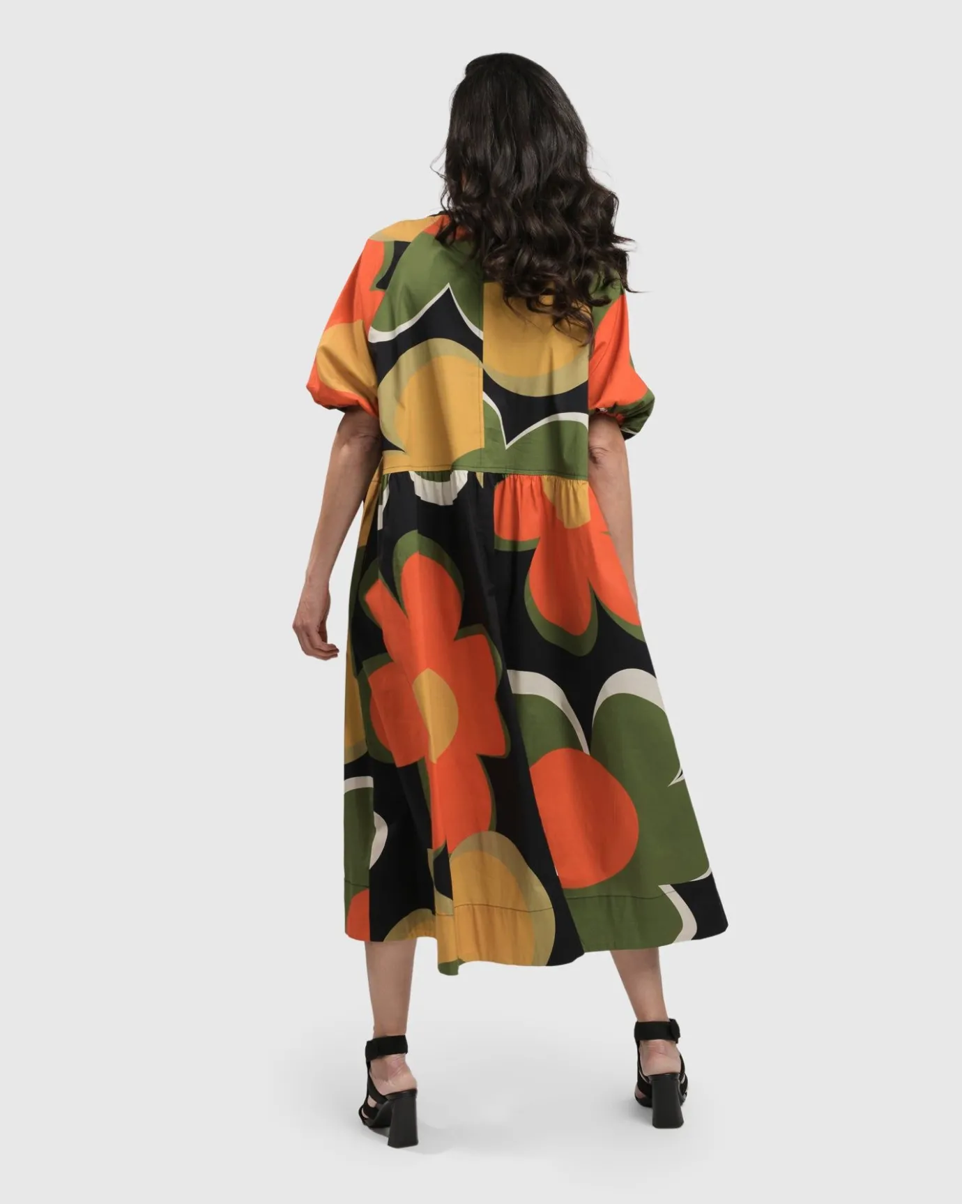 Women Alembika Plus<Carol Muumuu Dress, Floral