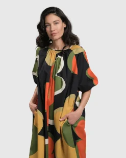 Women Alembika Dresses<Carol Muumuu Dress, Floral