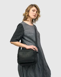 Women Alembika Accessories<Carryall Camera Bag, Black