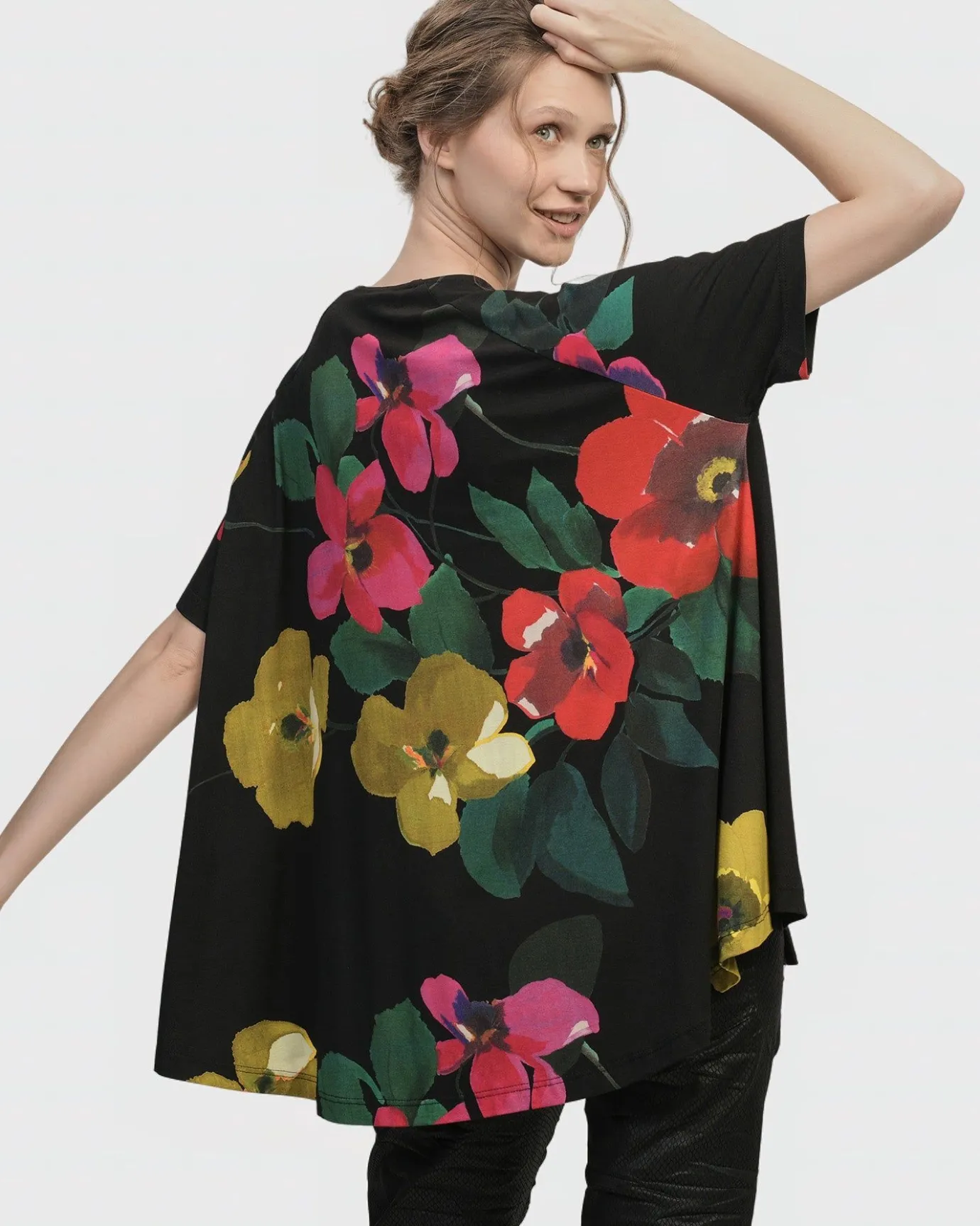 Women Alembika Plus<Catalonia Trapeze Top, Garden