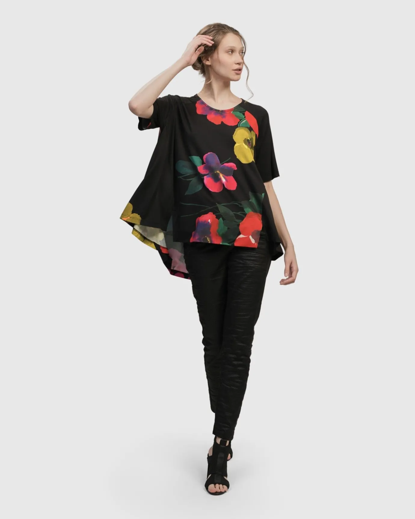 Women Alembika Plus<Catalonia Trapeze Top, Garden