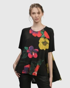 Women Alembika Tops & Tunics<Catalonia Trapeze Top, Garden
